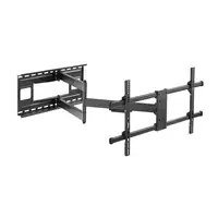 AISENS Soporte Pro Giratorio, Inclinable Y Nivelable Para Monitor/tv 50kg De 43-80