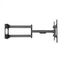 AISENS Soporte Pro Giratorio, Inclinable Y Nivelable Para Monitor/tv 50kg De 43-80