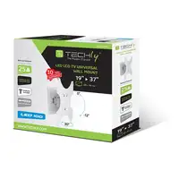 Techly ICA-LCD 2900WH soporte para TV 94 cm (37") Blanco
