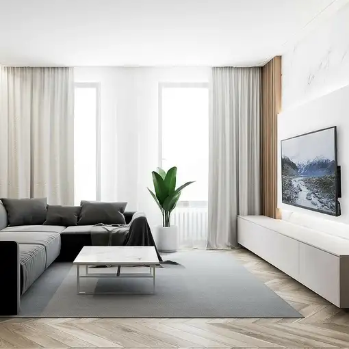 Techly ICA-PLB-721 soporte para TV 2,03 m (80'') Negro