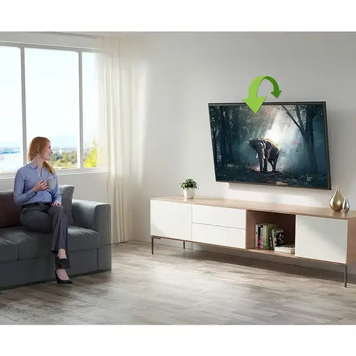 Techly ICA-PLB 148L soporte para TV 165,1 cm (65'') Negro