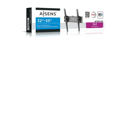 AISENS WT55T-015 soporte para TV 81,3 cm (32") Negro