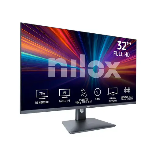 Nilox MONITOR 32'' NXM32FHD11 IPS 5MS HDMI VGA pantalla para PC 81,3 cm (32'') 1920