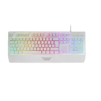 Mars Gaming MCP124, Combo Gaming 3en1, Teclado Ergonómico H-Mech LED RGB, Ratón RG