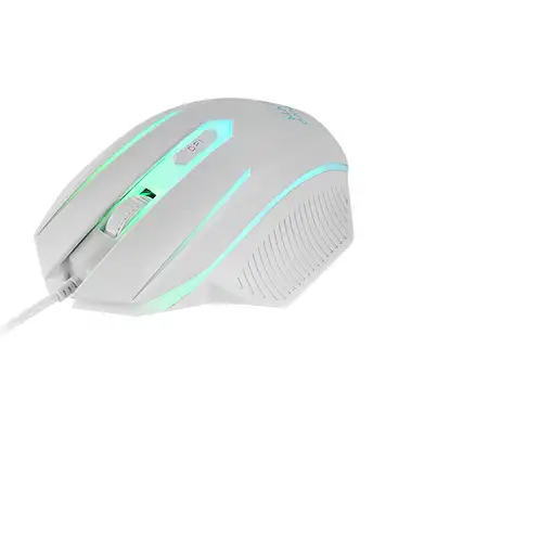 Mars Gaming MCP124, Combo Gaming 3en1, Teclado Ergonómico H-Mech LED RGB, Ratón RG
