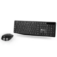NGS Allure Kit, AZERTY, FR teclado Ratón incluido Universal RF inalámbrico Francés