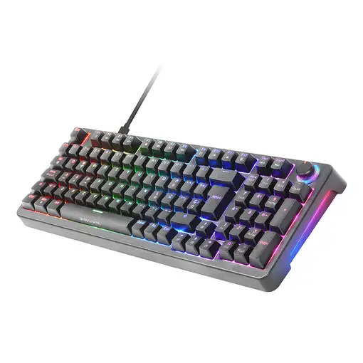 Mars Gaming MKPROBES teclado Juego USB QWERTY Español Negro