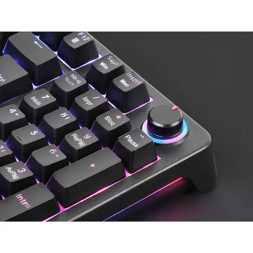 Mars Gaming MKPROBES teclado Juego USB QWERTY Español Negro
