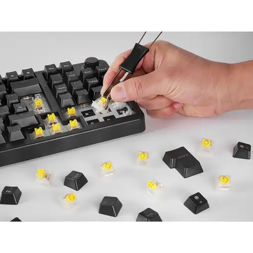 Mars Gaming MKPROBES teclado Juego USB QWERTY Español Negro
