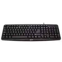 iggual CK-BASIC-105T teclado Universal USB QWERTY Español Negro