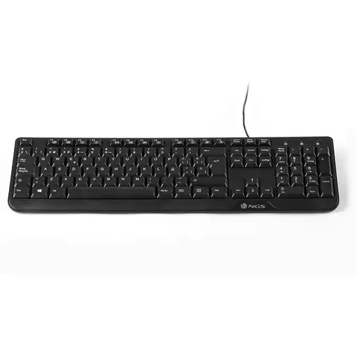 NGS FunkyV3, AZERTY, FR teclado Hogar USB Francés Negro