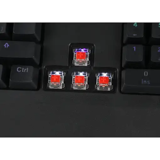 TALIUS Teclado Gaming Rune mecánico RGB Switch Outemu Red
