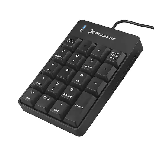 Phoenix Technologies PHNUMERICALPADB teclado numérico Universal USB Negro