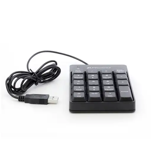 Phoenix Technologies PHNUMERICALPADB teclado numérico Universal USB Negro