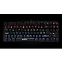 KeepOut F105 teclado Juego USB QWERTY Inglés, Español Negro