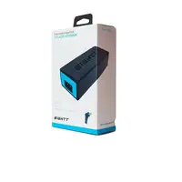 Eightt EAC90 adaptador e inversor de corriente Interior 90 W Negro