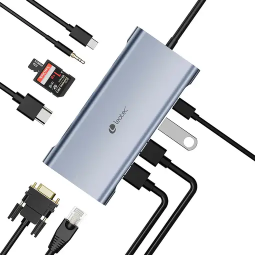 Leotec Docking Station 11 en 1