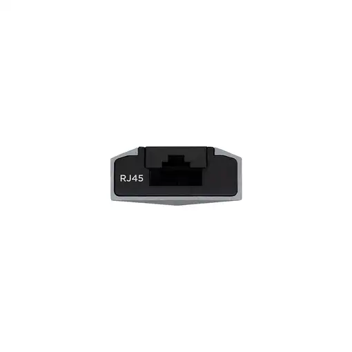 AISENS USB-C dock 5 en 1, USB-C a 1xHDMI, 1xRJ45, 2xUSB, 1xPD, Gris, 15 cm