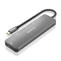 AISENS USB-C Dock 6 EN 1, USB-C a 1xHDMI, 2xUSB-A, 1xUSB-C PD 100W, 1xSD, 1xMicro