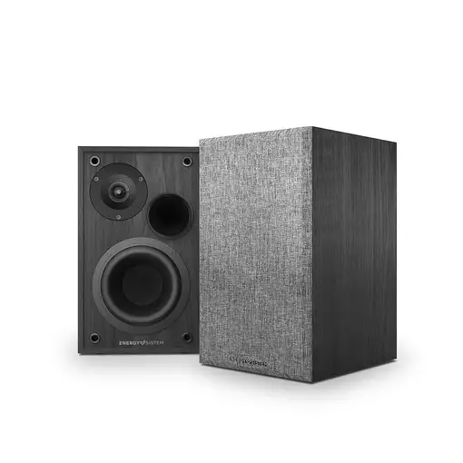 Energy Sistem Studio Monitor 2 Bluetooth De 2 vías Gris, Madera Inalámbrico y alám
