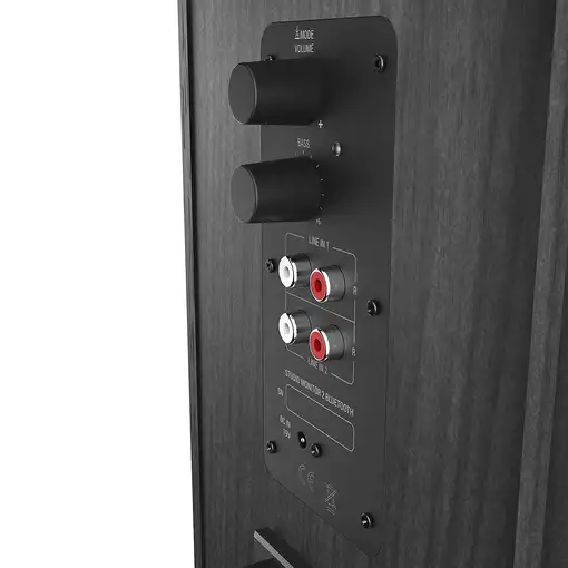 Energy Sistem Studio Monitor 2 Bluetooth De 2 vías Gris, Madera Inalámbrico y alám