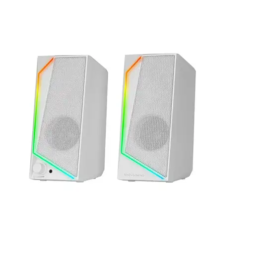Mars Gaming MS72W altavoz Blanco Alámbrico 15 W