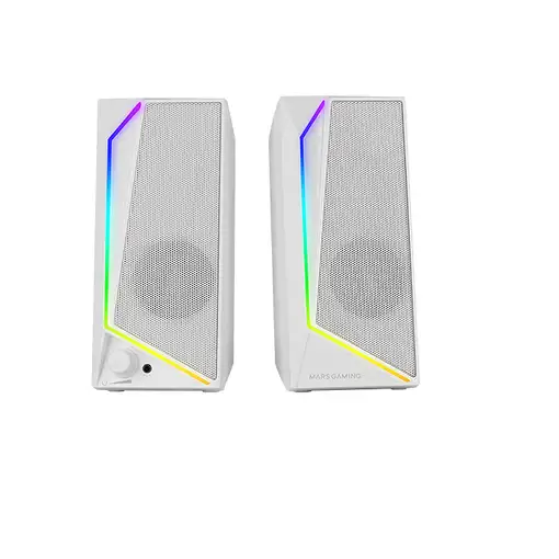 Mars Gaming MS72W altavoz Blanco Alámbrico 15 W
