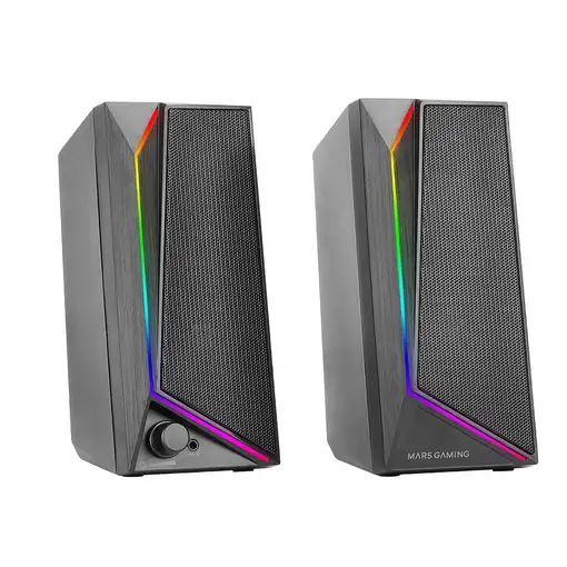 Mars Gaming MS72 altavoz Negro Alámbrico 15 W