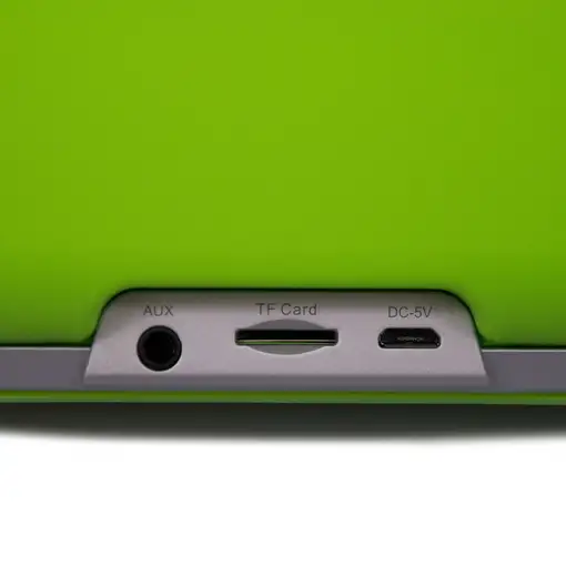 TALIUS altavoz 28BT 10W Bluetooth, radio FM, con powerbank 4000 mAh green