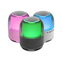 Mars Gaming MS-FLOW, Altavoz Portátil Bluetooth 15W, Iluminación Orbilight RGB 360