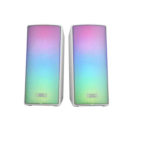 Mars Gaming MSRGB2, Altavoces Bluetooth 5.3 15W, Procesador de Sonido DSP, Ilumina