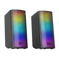 Mars Gaming MSRGB2, Altavoces Bluetooth 5.3 15W, Procesador de Sonido DSP, Ilumina