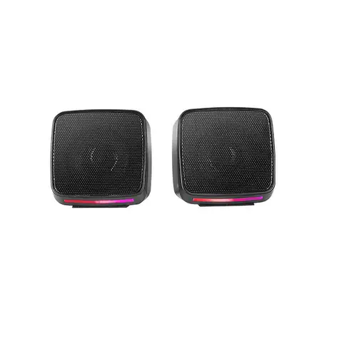 Mars Gaming MS-PRO, Altavoces Compactos 10W, Iluminación RGB Flow Dinámica, Altavo
