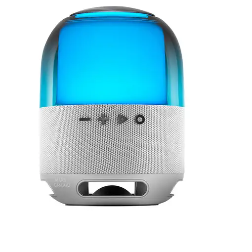 Mars Gaming MS-Flow, Altavoz Portátil Bluetooth 15W, Iluminación Orbilight RGB 360