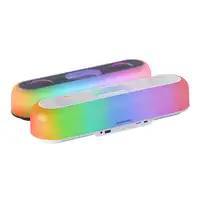 Mars Gaming MSB-ORB, Altavoz Portátil + Barra de Sonido 20W, Iluminación Orbilight