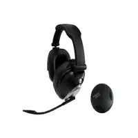 KeepOut HXAIR auricular y casco Auriculares Inalámbrico Diadema Juego Negro, Plata