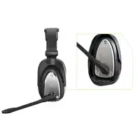 KeepOut HXAIR auricular y casco Auriculares Inalámbrico Diadema Juego Negro, Plata