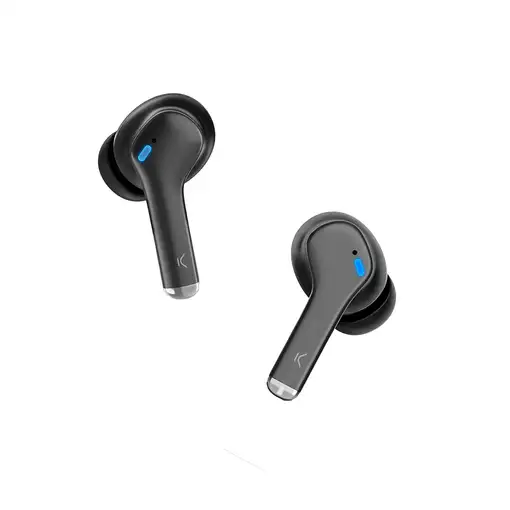 Ksix Auriculares inalámbricos Noise Cancel 3, ANC + ENC, Autonomía 6+12 h, Control
