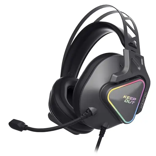 KeepOut HXPRO+ auricular y casco Auriculares Alámbrico Diadema Juego USB tipo A Ne