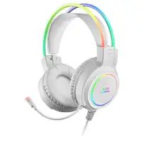 Mars Gaming MHRGBW, Auriculares Chroma RGB Flow, Micrófono Profesional, Sonido Esp