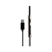 Muvit M1C Auriculares Alámbrico Dentro de oído Llamadas/Música USB Tipo C Negro