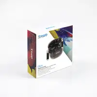 TooQ Onyx Auriculares Inalámbricos + Micrófono Bluetooth con Estuche de Carga, Neg