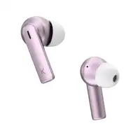 Ksix Auriculares inalámbricos Meteor, Estuche metálico, ENC, Autonomía 4+28 h, Con