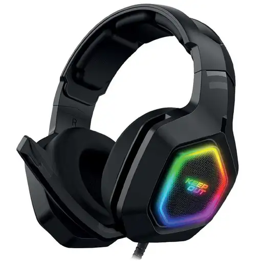 KeepOut HX901 auricular y casco Auriculares Alámbrico Diadema Juego USB tipo A Neg