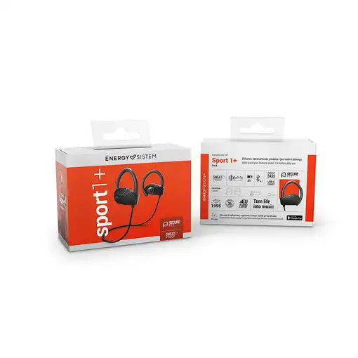 Energy Sistem Sport 1+ Auriculares Inalámbrico gancho de oreja Deportes Bluetooth