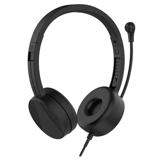 Nilox NXAUSB01 auricular y casco Auriculares Alámbrico Llamadas/Música Negro