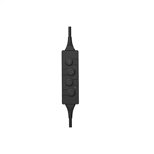 Nilox NXAUSB01 auricular y casco Auriculares Alámbrico Llamadas/Música Negro