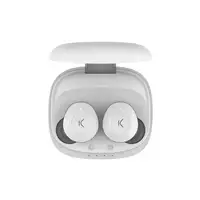 Ksix Auriculares inalámbricos Oblivion, Diseño de botón, Autonomía 4+15 h, Control