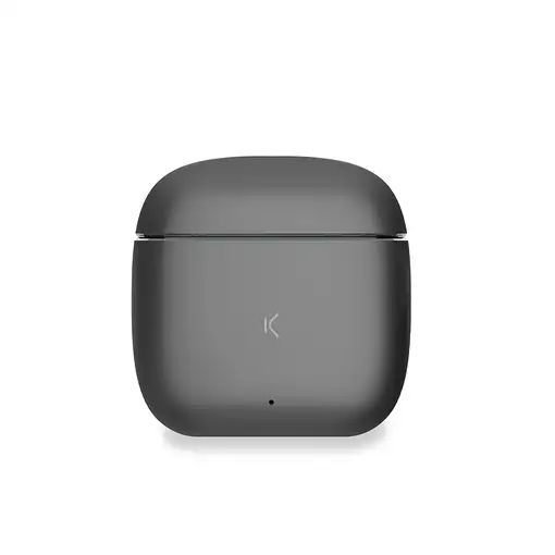 Ksix Auriculares inalámbricos Meteor, Estuche metálico, ENC, Autonomía 4+28 h, Con