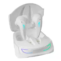 Mars Gaming MHI-ULTRA Blanco, Auriculares Inalámbricos TWS, RGB Flow, Bluetooth 5.